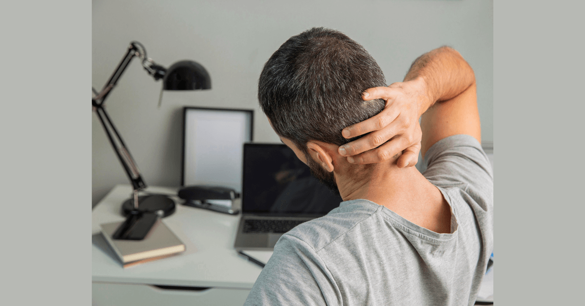 image of top 5 causes of neck pain